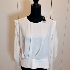 Express Off white Blouse, Size XL